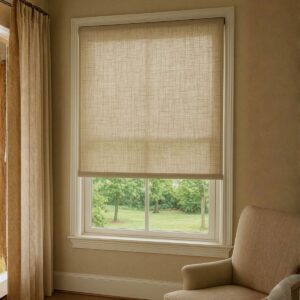 Cortinas Roller Rústico Lino