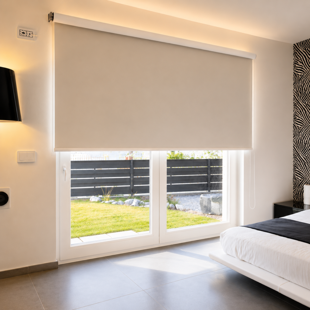 Cortina Roller blackout para Dormitorio 1.70 de ancho x 2.27 de alto